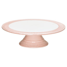 GreenGate Cake Plate Alice Pale Pink 8,3 x 28,0 cm GreenGate Cake Plate Alice Pale Pink 8,3 x 28,0 cm