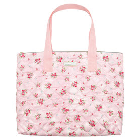 GreenGate Shopper / Bag Abigail stripe pale pink small 32x10x38cm GreenGate Shopper / Bag Abigail stripe pale pink small 32x10x38cm