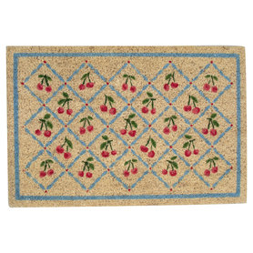 GreenGate Deurmat / Doormat Cherie white 40x60cm GreenGate Deurmat / Doormat Cherie white 40x60cm