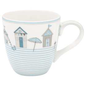 GreenGate Kinder Mok / Kids mug Ellison Pale Blue H:8cm GreenGate Kinder Mok / Kids mug Ellison Pale Blue H:8cm