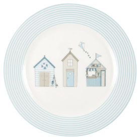 GreenGate Kinder Bord / Kids Plate Ellison Pale Blue D:20,5cm GreenGate Kinder Bord / Kids Plate Ellison Pale Blue D:20,5cm