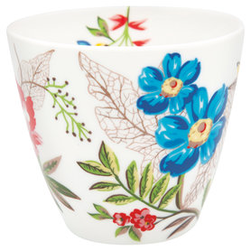 GreenGate Mokje / Latte cup Ellen White H: 9cm