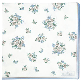 GreenGate Papieren Servet / Paper Napkin Nicoline Beige large 20pcs GreenGate Papieren Servet / Paper Napkin Nicoline Beige large 20pcs