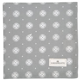 GreenGate Servet / Napkin Saga Warm Grey 40x40cm GreenGate Servet / Napkin Saga Warm Grey 40x40cm