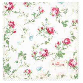 GreenGate Servet / Napkin Constance White 40x40cm GreenGate Servet / Napkin Constance White 40x40cm