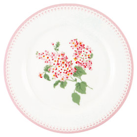 GreenGate Ontbijtbord / Plate Luna White D:20,5cm GreenGate Ontbijtbord / Plate Luna White D:20,5cm