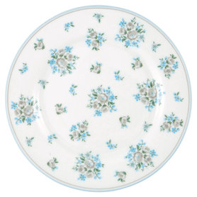 GreenGate Ontbijtbord / Plate Nicoline Beige D:20,5cm GreenGate Ontbijtbord / Plate Nicoline Beige D:20,5cm