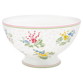 GreenGate Soepkom / Soup bowl Mira White D:15cm GreenGate Soepkom / Soup bowl Mira White D:15cm