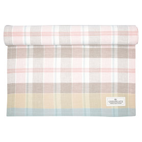 GreenGate Tafelloper / Table runner Kitty White 45x140cm GreenGate Tafelloper / Table runner Kitty White 45x140cm