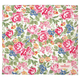 GreenGate Tafelkleed / Tablecloth Emmaline White 150x150cm GreenGate Tafelkleed / Tablecloth Emmaline White 150x150cm