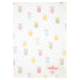 GreenGate Theedoek / Tea towel Elena White 50x70cm GreenGate Theedoek / Tea towel Elena White 50x70cm