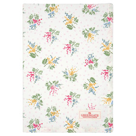GreenGate Theedoek / Tea towel Mira White 50x70cm GreenGate Theedoek / Tea towel Mira White 50x70cm