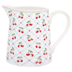 GreenGate Melkkan / Jug Cherie White 0,5L GreenGate Melkkan / Jug Cherie White 0,5L