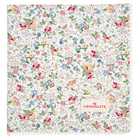 GreenGate Servet / Napkin Vivianne White 40x40cm GreenGate Servet / Napkin Vivianne White 40x40cm