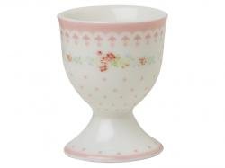 GreenGate Eierdop / Egg cup Sinja White H:6,5cm GreenGate Eierdop / Egg cup Sinja White H:6,5cm