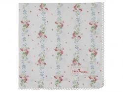 GreenGate Servet / Napkin w/lace Sinja White 40x40cm GreenGate Servet / Napkin w/lace Sinja White 40x40cm