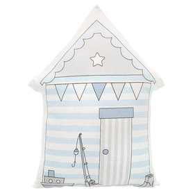 GreenGate Sierkussen / Cushion  Ellison warm grey pieceprinted 30x40cm GreenGate Sierkussen / Cushion  Ellison warm grey pieceprinted 30x40cm