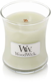 WoodWick® HearthWick® Fig Leaf & Tuberose Mini Candle 