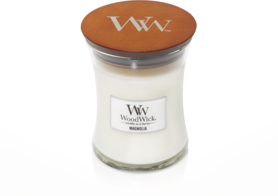 WoodWick® HearthWick® Magnolia Geurkaars Mini Candle 