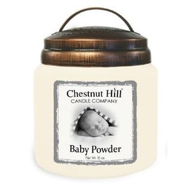 CHESTNUT HILL Candles Geurkaars met 2 lonten BABY POWDER 450g 