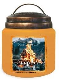 CHESTNUT HILL Candles Geurkaars met 2 lonten CAMPFIRE 450g 