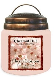 CHESTNUT HILL Candles Geurkaars met 2 lonten CHERRY BLOSSOM  450g  CHESTNUT HILL Candles Geurkaars met 2 lonten CHERRY BLOSSOM  450g