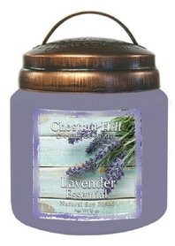 CHESTNUT HILL Candles Geurkaars met 2 lonten LAVENDER ESSENTIAL  450g 