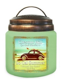 CHESTNUT HILL Candles Geurkaars met 2 lonten SO CAL SUMMER 450g 