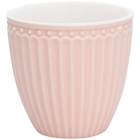 GreenGate Espresso Mokje / Mini latte cup Alice pale pink H: 6,5cm
