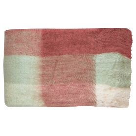GreenGate Woondeken  / Blanket Check Coral 125x150cm GreenGate Woondeken  / Blanket Check Coral 125x150cm