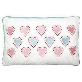 GreenGate Sierkussen / Cushion Penny White w/Embroidery 30x50cm GreenGate Sierkussen / Cushion Penny White w/Embroidery 30x50cm