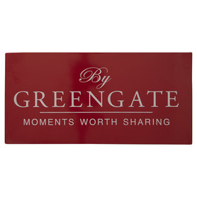 GreenGate GreenGate Sign Red