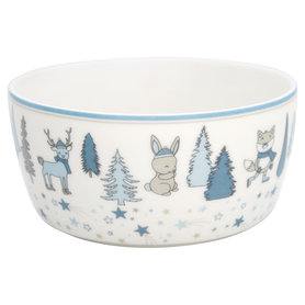 GreenGate Schaaltje Kind / Kids bowl Forrest Pale Blue D:12,2cm GreenGate Schaaltje Kind / Kids bowl Forrest Pale Blue D:12,2cm