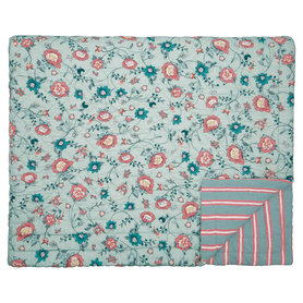 GreenGate Quilt / Bed cover Sienna Dusty Mint 180x230cm GreenGate Quilt / Bed cover Sienna Dusty Mint 180x230cm