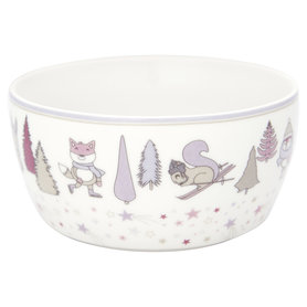 GreenGate Schaaltje Kind / Kids bowl Forrest Lavender D:12,2cm GreenGate Schaaltje Kind / Kids bowl Forrest Lavender D:12,2cm