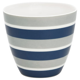 GreenGate Mokje / Latte cup Alyssa Blue H: 9cm GreenGate Mokje / Latte cup Alyssa Blue H: 9cm