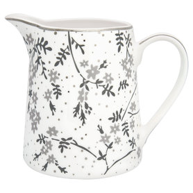 GreenGate Melkkan / Jug Amira White 0,5L GreenGate Melkkan / Jug Amira White 0,5L