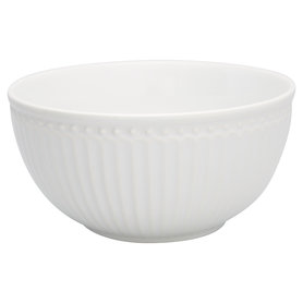 GreenGate serveer schalen Alice White set/2 GreenGate serveer schalen Alice White set/2
