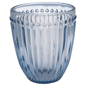 GreenGate Glas / Water Glass Alice Blue H:9,5cm GreenGate Glas / Water Glass Alice Blue H:9,5cm