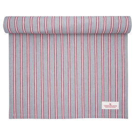 GreenGate Tafelloper / Table runner Riley Pale Grey 45x140cm GreenGate Tafelloper / Table runner Riley Pale Grey 45x140cm