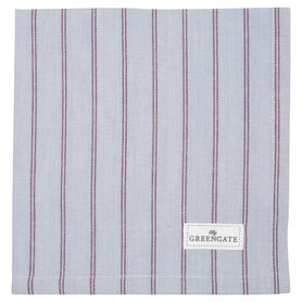 GreenGate Servet / Napkin with Lace Kajsa Pale Grey 40x40cm GreenGate Servet / Napkin with Lace Kajsa Pale Grey 40x40cm