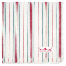 GreenGate Servet / Napkin with Lace Betsy White 40x40cm GreenGate Servet / Napkin with Lace Betsy White 40x40cm