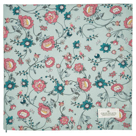 GreenGate Tafelkleed / Tablecloth Sienna Dusty Mint 100x100cm GreenGate Tafelkleed / Tablecloth Sienna Dusty Mint 100x100cm
