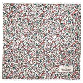 GreenGate Tafelkleed / Tablecloth Miley White 150x150cm GreenGate Tafelkleed / Tablecloth Miley White 150x150cm