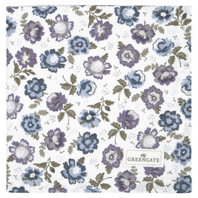 GreenGate Servet / Napkin Beatrice White 40x40cm GreenGate Servet / Napkin Beatrice White 40x40cm