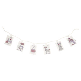 GreenGate Kinderkamer decoratie guirlande / Flag garlande Forrest Lavender GreenGate Kinderkamer decoratie guirlande / Flag garlande Forrest Lavender