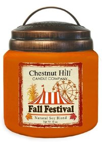 CHESTNUT HILL Candles Geurkaars met 2 lonten FALL FESTIVAL 450g  CHESTNUT HILL Candles Geurkaars met 2 lonten FALL FESTIVAL 450g