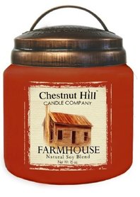 CHESTNUT HILL Candles Geurkaars met 2 lonten FARMHOUSE 450g  CHESTNUT HILL Candles Geurkaars met 2 lonten FARMHOUSE 450g
