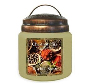 CHESTNUT HILL Candles Geurkaars met 2 lonten KITCHEN SPICE 450g  CHESTNUT HILL Candles Geurkaars met 2 lonten KITCHEN SPICE 450g