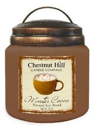 CHESTNUT HILL Candles Geurkaars met 2 lonten WINTER COCOA 450g  CHESTNUT HILL Candles Geurkaars met 2 lonten WINTER COCOA 450g